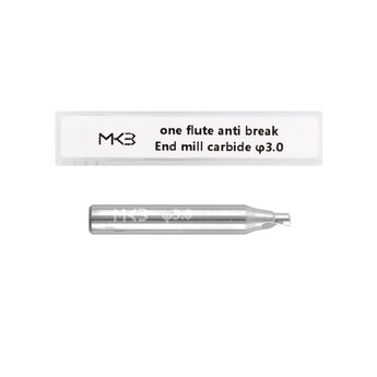 End Mill Cutter Carbide Type BW6030B -  φ3.0xD6x40Lx1F Working ...