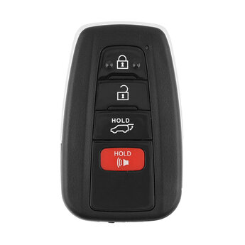 Toyota Smart Remote Key Shell 3+1 Buttons For Xhorse XSTO01EN...