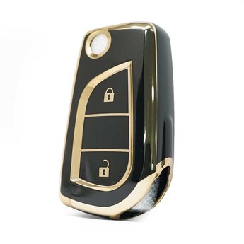Nano High Quality Cover For Toyota Flip Remote Key 2 Buttons...