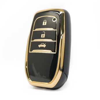 Nano High Quality Cover For Toyota Smart Remote Key 3 Buttons...