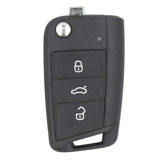 Skoda MQB 2019-2023 Original Flip Remote Non Proximity 3 Button...