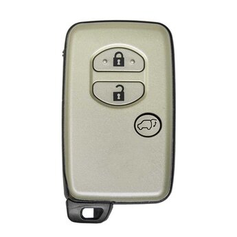 Toyota 2010 Smart Remote Key Shell SUV 3 Buttons Silver Color...