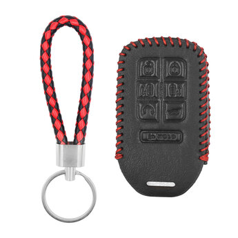 Leather Case For Honda Smart Remote Key 6+1 Buttons