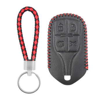 Leather Case For Maserati Smart Remote Key 4 Buttons