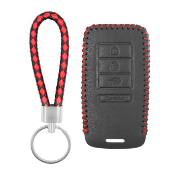 Leather Case For Acura Smart Remote Key 3+1 Buttons