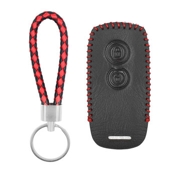 Leather Case For Suzuki Smart Remote Key 2 Buttons SZK-B