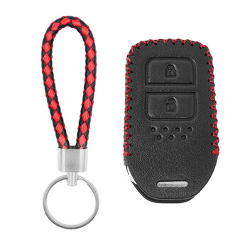 Leather Case For Honda Smart Remote Key 2 Buttons