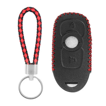 Leather Case For Buick Smart Remote Key 3 Buttons