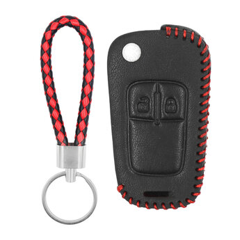 Leather Case For Chevrolet Cruze Opel Astra J Flip Remote Key...