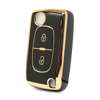 Nano High Quality Cover For Peugeot Flip Remote Key 2 Buttons...
