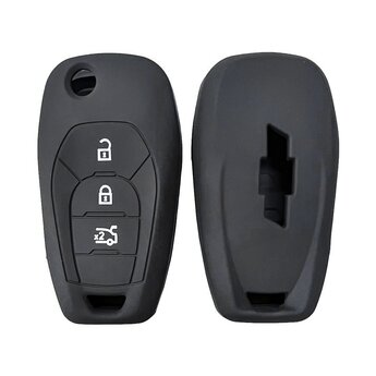 Silicone Case For Chevrolet 2018+ Flip Remote Key 3 Buttons