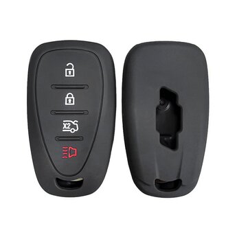 Silicone Case For Chevrolet Smart Remote Key 4 Buttons