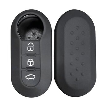 Silicone Case For Fiat Doblo Ducato Flip Remote Key 3 Buttons...