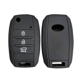 Silicone Case For Kia Flip Remote Key 3 Buttons
