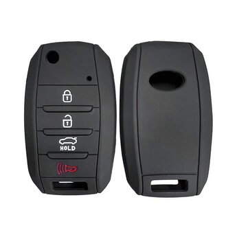 Silicone Case For Kia Flip Remote Key 4 Buttons