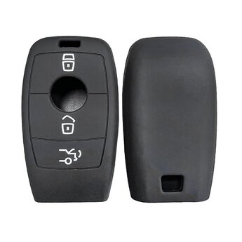 Silicone Case For Mercedes Benz 2016-2021 Smart Remote Key 3...