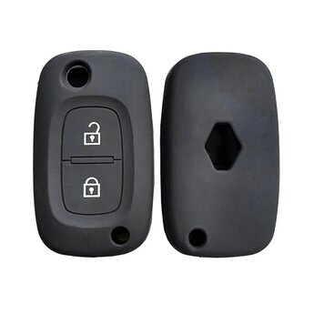 Silicone Case For Renault Flip Remote Key 2 Buttons