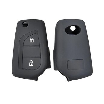 Silicone Case For Toyota Flip Remote Key 2 Buttons