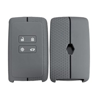 Silicone Engraved Case For Renault Megane4 Smart remote Card...