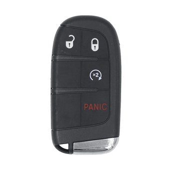 Jeep Renegade Compass Smart Remote Key Shell 3+1 Button Auto...