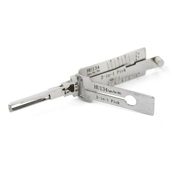 Original Lishi 2-in-1 Pick Decoder Tool  TOY43-AG 8 cuts with...