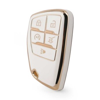 Nano High Quality Cover For Buick Smart Remote Key 5 Buttons...