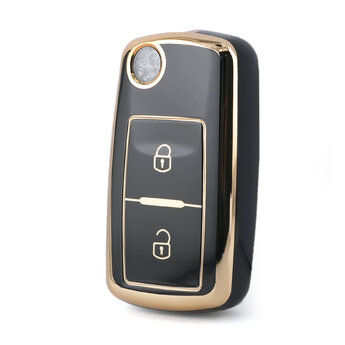 Nano High Quality Cover For Volkswagen Smart Remote Key 2 Buttons...