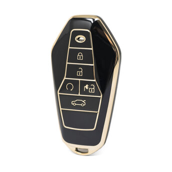 Nano High Quality Cover For Hycan Remote Key 5 Buttons Black...