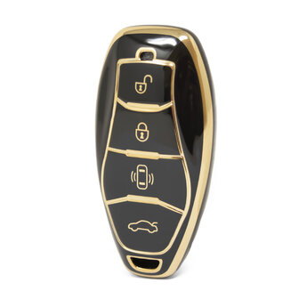 Nano High Quality Cover For Hongqi Remote Key 4 Buttons Black...