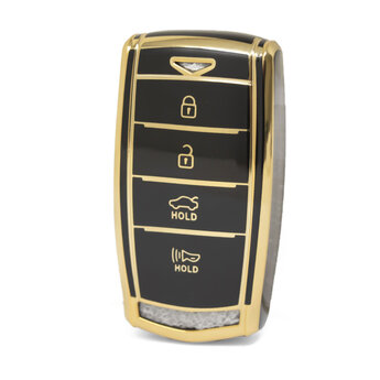 Nano High Quality Cover For Hyundai Genesis Remote Key 4 Buttons...
