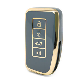 Nano High Quality Cover For Lexus Remote Key 3+1 Buttons Gray...