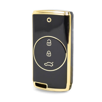 Nano High Quality Cover For Chery Remote Key 3 Buttons Black...
