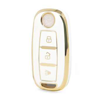 Nano High Quality Cover For Venucia Remote Key 3 Buttons White...