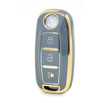 Nano High Quality Cover For Venucia Remote Key 3 Buttons Gray...