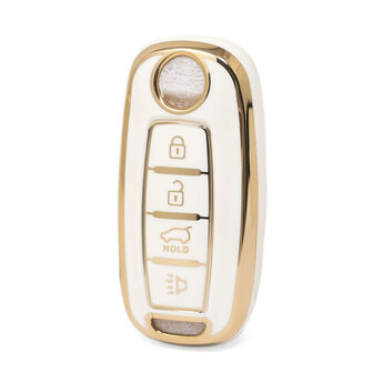 Nano High Quality Cover For Venucia Remote Key 4 Buttons White...
