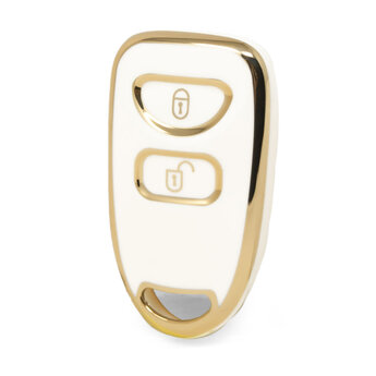 Nano High Quality Cover For Kia Remote Key 3 Buttons White Color...