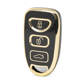 Nano High Quality Cover For Kia Remote Key 4 Buttons Black Color...