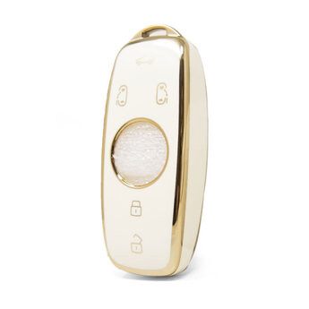 Nano High Quality Cover For Roewe Remote Key 5 Buttons White...