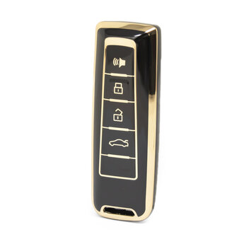 Nano High Quality Cover For Wey Remote Key 4 Buttons Black Color...
