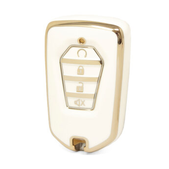 Nano High Quality Cover For Isuzu Remote Key 4 Buttons White...