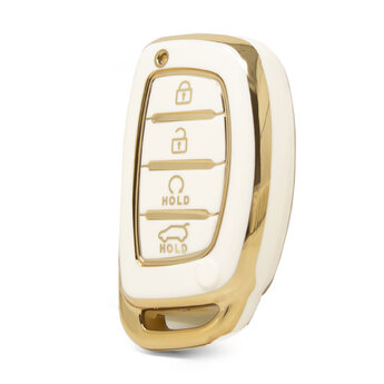Nano High Quality Cover For Hyundai Smart Remote Key 4 Buttons...