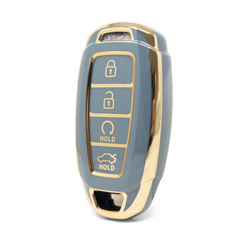 Nano High Quality Cover For Hyundai Kona Remote Key 4 Buttons...