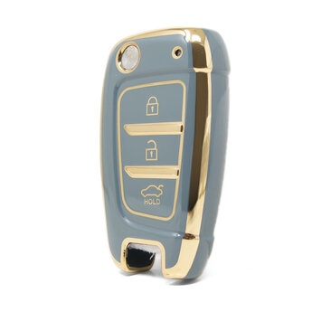 Nano High Quality Cover For Hyundai 2020 Remote Key 3 Buttons...