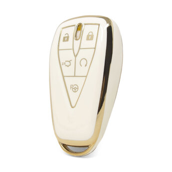 Nano High Quality Cover For Changan Remote Key 5 Buttons White...