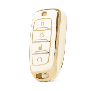 Nano High Quality Cover For Changan Remote Key 4 Buttons White...