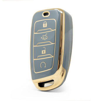 Nano High Quality Cover For Changan Remote Key 4 Buttons Gray...