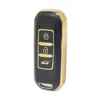 Nano High Quality Gold Leather Cover For Baojun Remote Key 3...