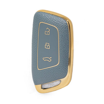 Nano High Quality Gold Leather Cover For Baojun Remote Key 3...