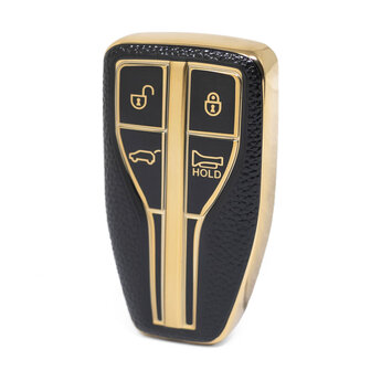 Nano High Quality Gold Leather Cover For Hongqi Remote Key 4...