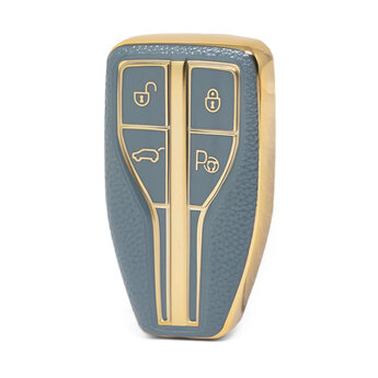 Nano High Quality Gold Leather Cover For Hongqi Remote Key 4...